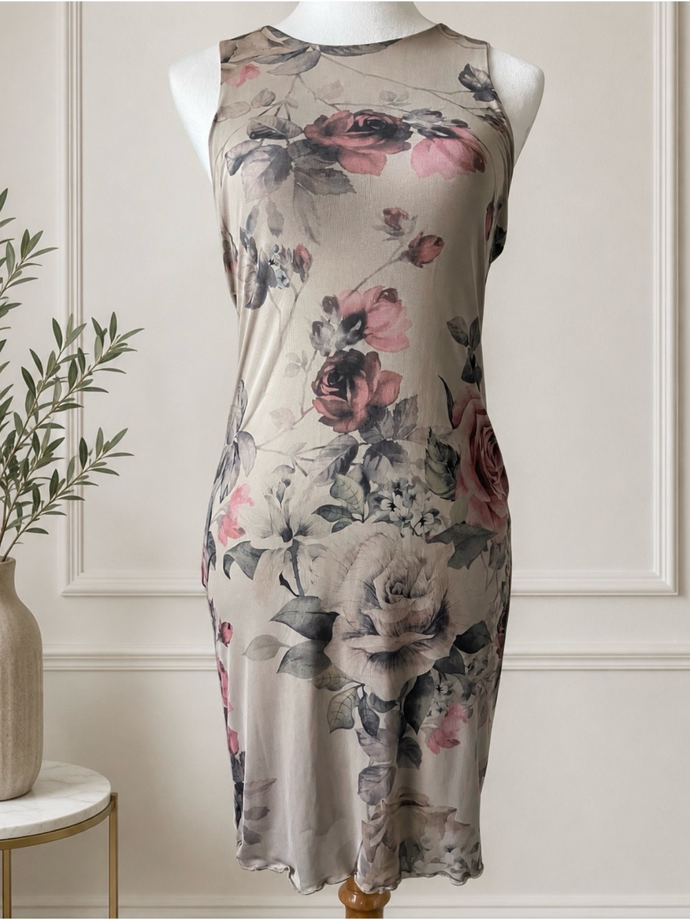 🌸 Mind Code Floral Mesh Dress | Romantic Cottagecore Dress Size Small🌸